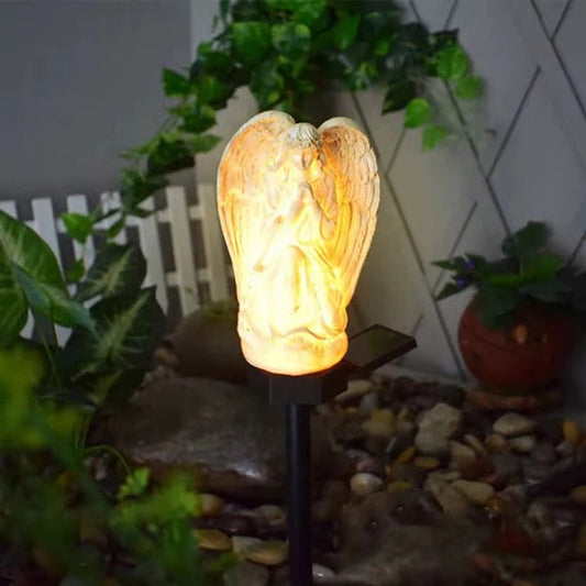 Solar Angel Garden Light – Decorative Outdoor LED Solar Angel Stake Light
