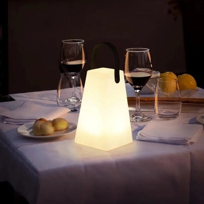 Cordless Waterproof LED Table Lamp – Rechargeable Indoor Outdoor Mood Light