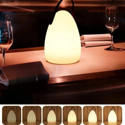 Cordless Waterproof LED Table Lamp – Rechargeable Indoor Outdoor Mood Light