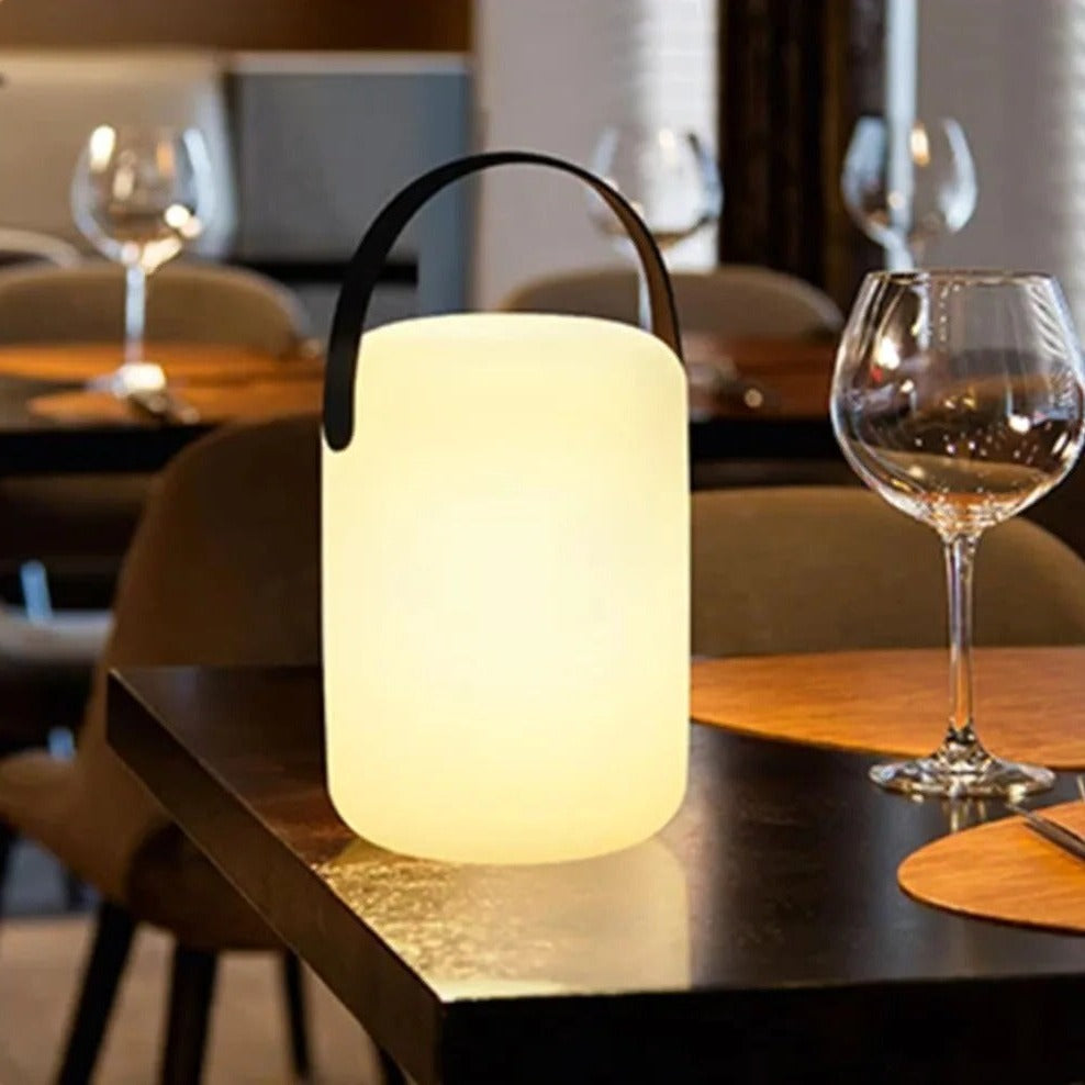 Cordless Waterproof LED Table Lamp – Rechargeable Indoor Outdoor Mood Light