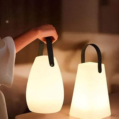 Cordless Waterproof LED Table Lamp – Rechargeable Indoor Outdoor Mood Light