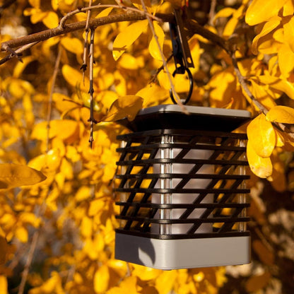 Solar LED Garden Lantern – Decorative Outdoor Solar Powered Patio Lantern