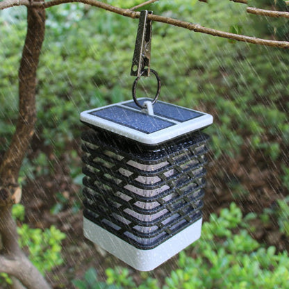 Solar LED Garden Lantern – Decorative Outdoor Solar Powered Patio Lantern