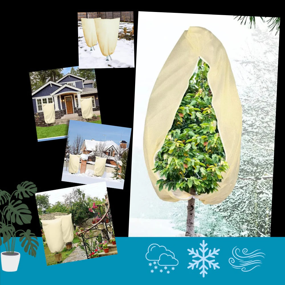 Freeze Protection Plant Covers – Winter Frost Guard Garden Plant Protection Bag