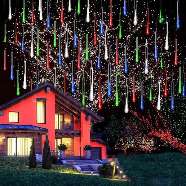 LED Dripping Icicle String Lights – Indoor & Outdoor Christmas Fairy Lights