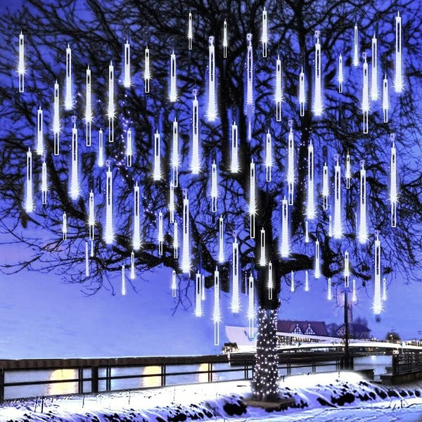 LED Dripping Icicle String Lights – Indoor & Outdoor Christmas Fairy Lights