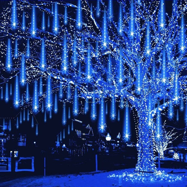 LED Dripping Icicle String Lights – Indoor & Outdoor Christmas Fairy Lights