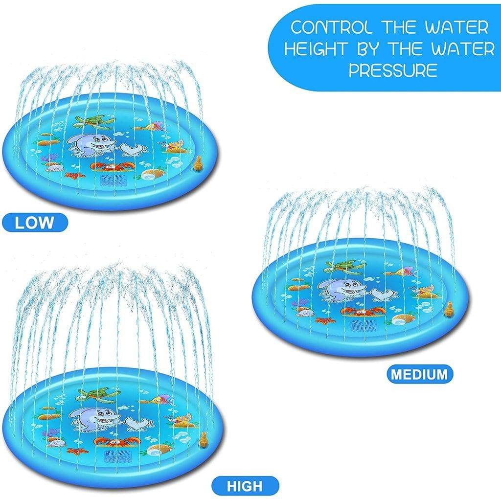 Kids Sprinkler Splash Pad – Outdoor Water Play Mat for Children