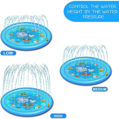 Kids Sprinkler Splash Pad – Outdoor Water Play Mat for Children
