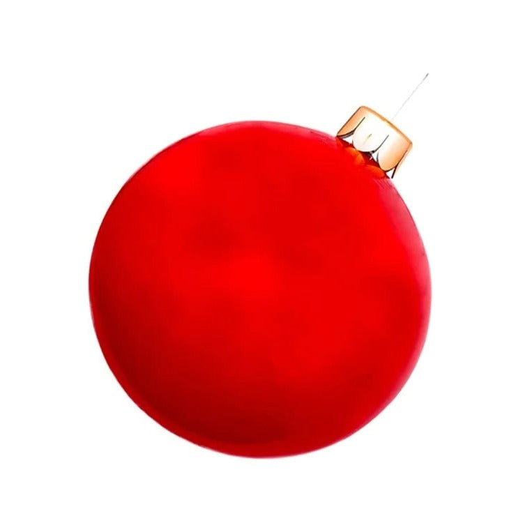 Inflatable Holiday Ball Garden Decoration – Giant Outdoor Christmas Ornament