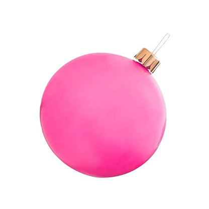 Inflatable Holiday Ball Garden Decoration – Giant Outdoor Christmas Ornament