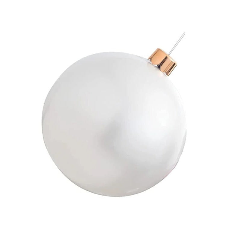 Inflatable Holiday Ball Garden Decoration – Giant Outdoor Christmas Ornament