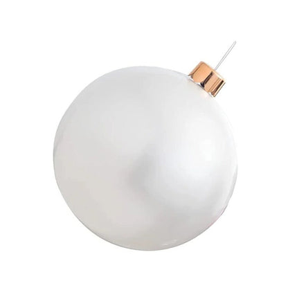 Inflatable Holiday Ball Garden Decoration – Giant Outdoor Christmas Ornament