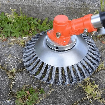 Round Edge Grass Trimmer Blade – Weed Removal Head for Brush Cutters