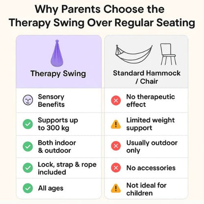 Sensory Therapy Hammock Swing – Indoor & Outdoor Autism Support Swing