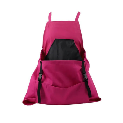 Harvesting Apron with Drop-Release Pouch – Durable Garden Picking Apron