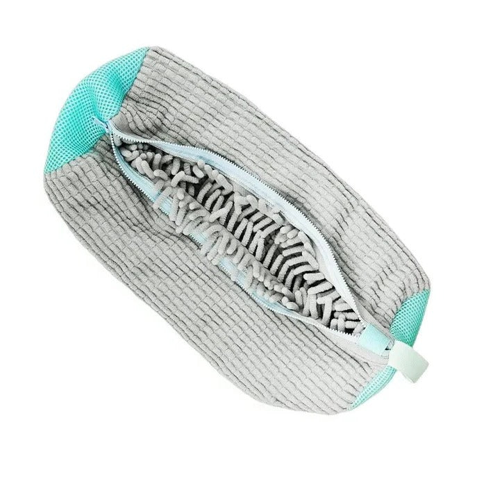 Reusable Shoe Laundry Bag – Zippered Mesh Washing Machine Sneaker Cleaner Bag