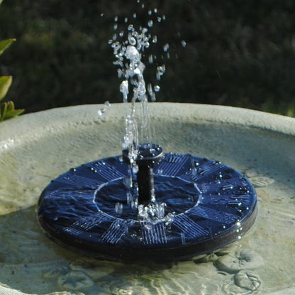 Solar Powered Garden Water Fountain – Eco-Friendly Outdoor Water Feature