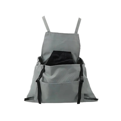 Harvesting Apron with Drop-Release Pouch – Durable Garden Picking Apron