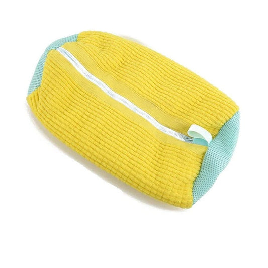 Reusable Shoe Laundry Bag – Zippered Mesh Washing Machine Sneaker Cleaner Bag