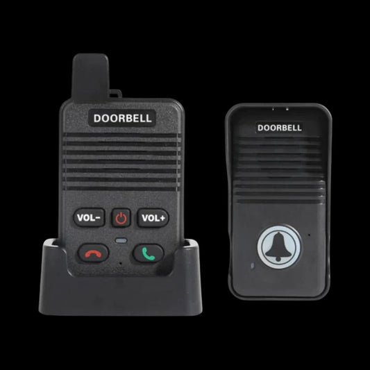 Hands-Free Wireless Intercom Doorbell System – Two-Way Communication Door Bell