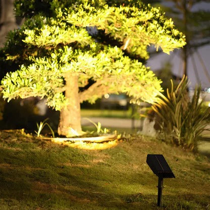 Solar LED Zoom Spotlight – Outdoor Adjustable Garden Security Light