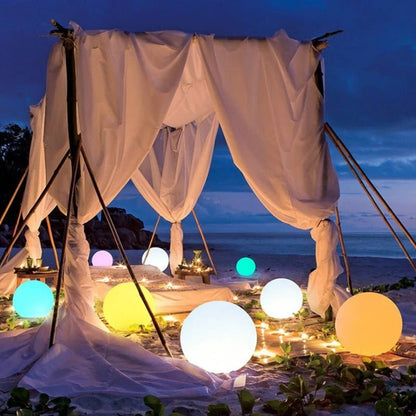 Outdoor Globe LED Light – Wireless Weatherproof 16-Colour RGB Sphere Lamp