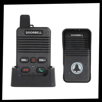 Hands-Free Wireless Intercom Doorbell System – Two-Way Communication Door Bell