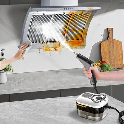 2500W High-Pressure Steam Cleaner with Protective Gloves – Multi-Surface