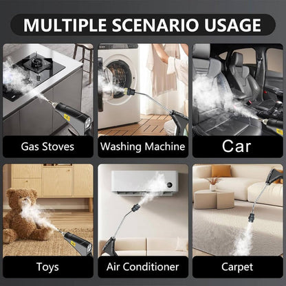 2500W High-Pressure Steam Cleaner with Protective Gloves – Multi-Surface