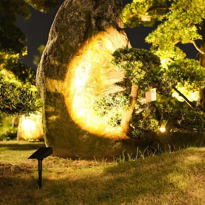 Solar LED Zoom Spotlight – Outdoor Adjustable Garden Security Light