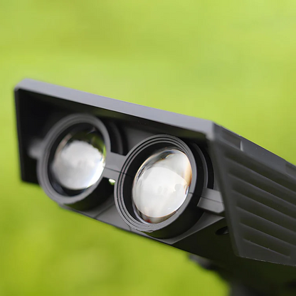 Waterproof RGB LED Solar Multi-Zoom Spotlight – Colour-Changing Landscape Light