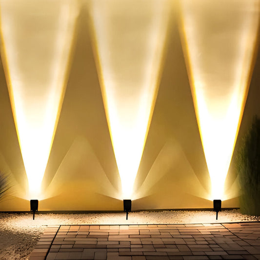 Solar LED Zoom Spotlight – Outdoor Adjustable Garden Security Light