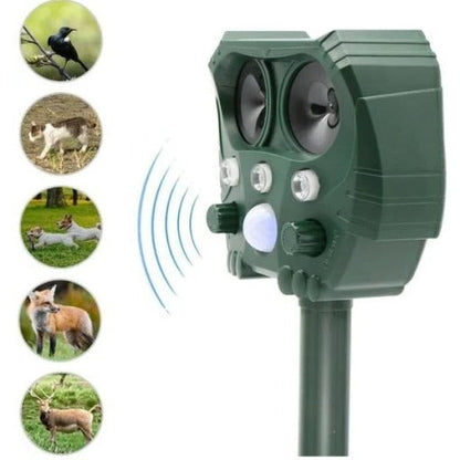 Ultrasonic Solar Snake Repeller – Outdoor Garden Pest & Rodent Deterrent