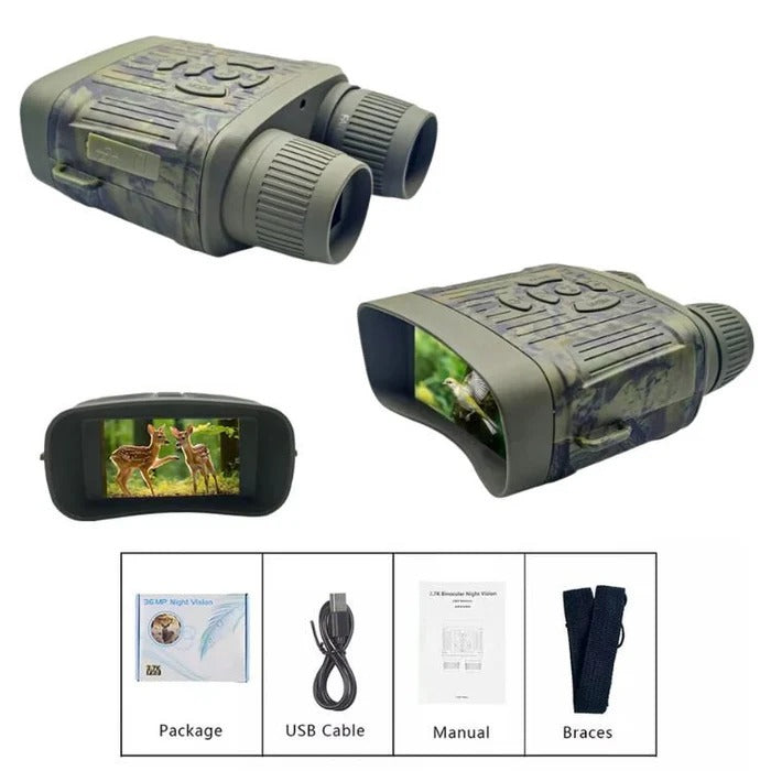 Night Vision Binoculars – HD Digital Infrared Binoculars for Outdoor Use