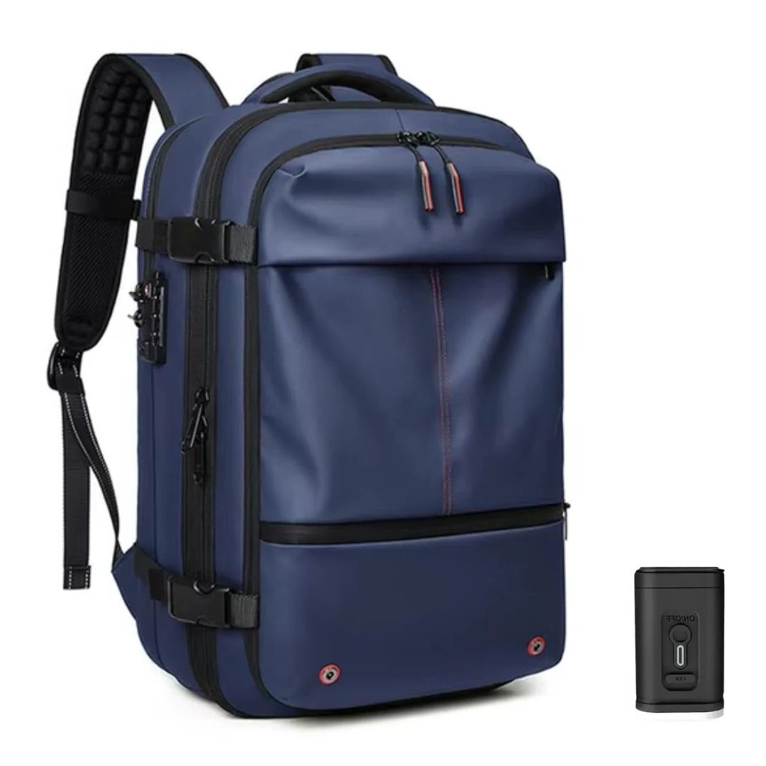 Vacuum Compression Travel Backpack – Expandable Packing Cube Carry-On Bag