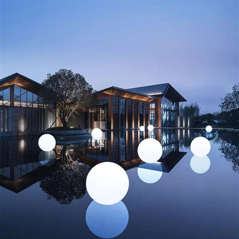 Outdoor Globe LED Light – Wireless Weatherproof 16-Colour RGB Sphere Lamp