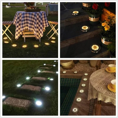 Outdoor Solar Garden Stake Light – Decorative LED Path & Flower Bed Light