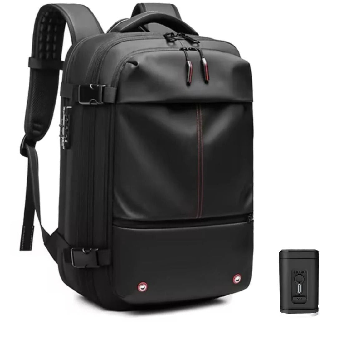 Vacuum Compression Travel Backpack – Expandable Packing Cube Carry-On Bag
