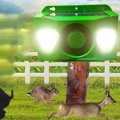 Solar Warning Lights – Beast & Animal Repellent Flashing Deterrent
