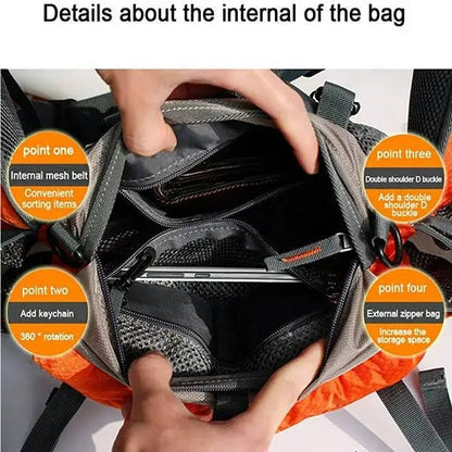 Multifunctional Outdoor Sports Waist Bag – Gear Max Running & Hiking Waist Pack