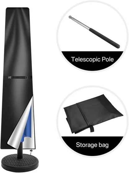 Waterproof Outdoor Parasol Cover – Protective Garden Umbrella Storage Bag