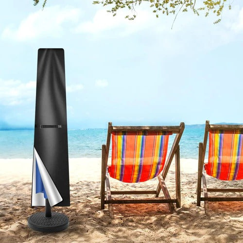 Waterproof Outdoor Parasol Cover – Protective Garden Umbrella Storage Bag