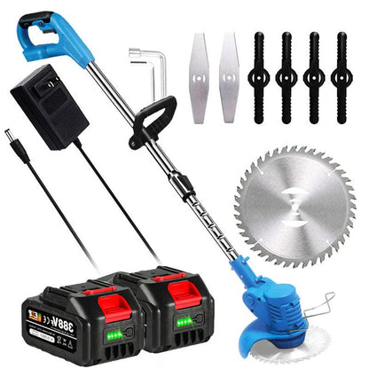 Cordless Electric Grass Trimmer – Battery Powered Lawn Edge Cutter