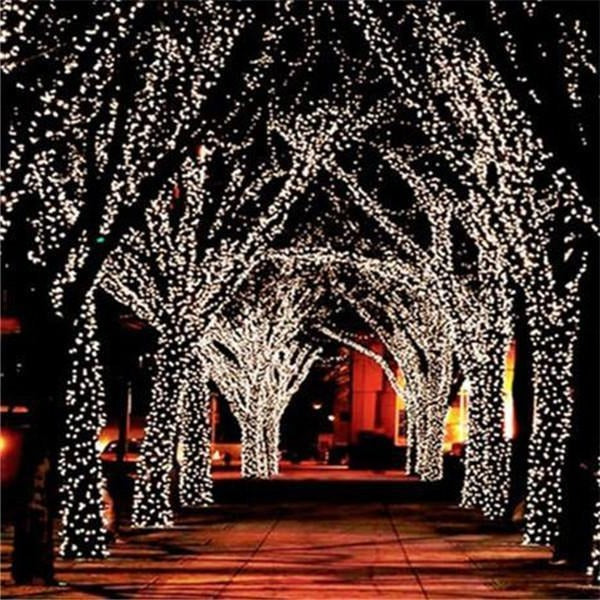 17-Metre 100 LED Solar Fairy String Lights – Outdoor Garden Party Lighting