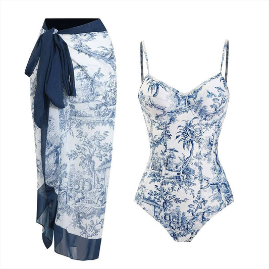 Stylish Two-Piece Swimsuit Set – Women's Padded Bathing Suit & Bikini