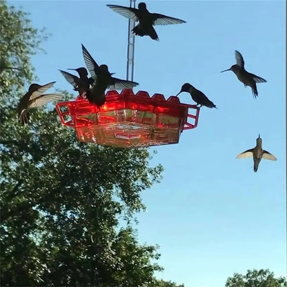 Ant-Proof Hummingbird Feeder with Hanging Perch – Outdoor Bird Feeder
