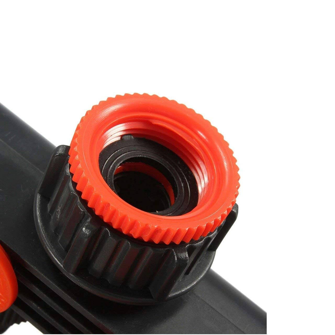 4-Way Garden Hose Splitter – Adjustable Tap Connector for Multiple Hoses
