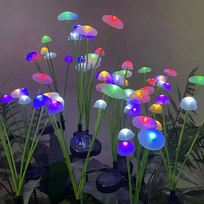Solar Jellyfish Outdoor Garden Lights – Decorative LED Waterproof Yard Light