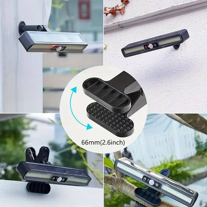 Portable Solar Fence Lights 2-Pack – Waterproof Outdoor Path & Gate Lights